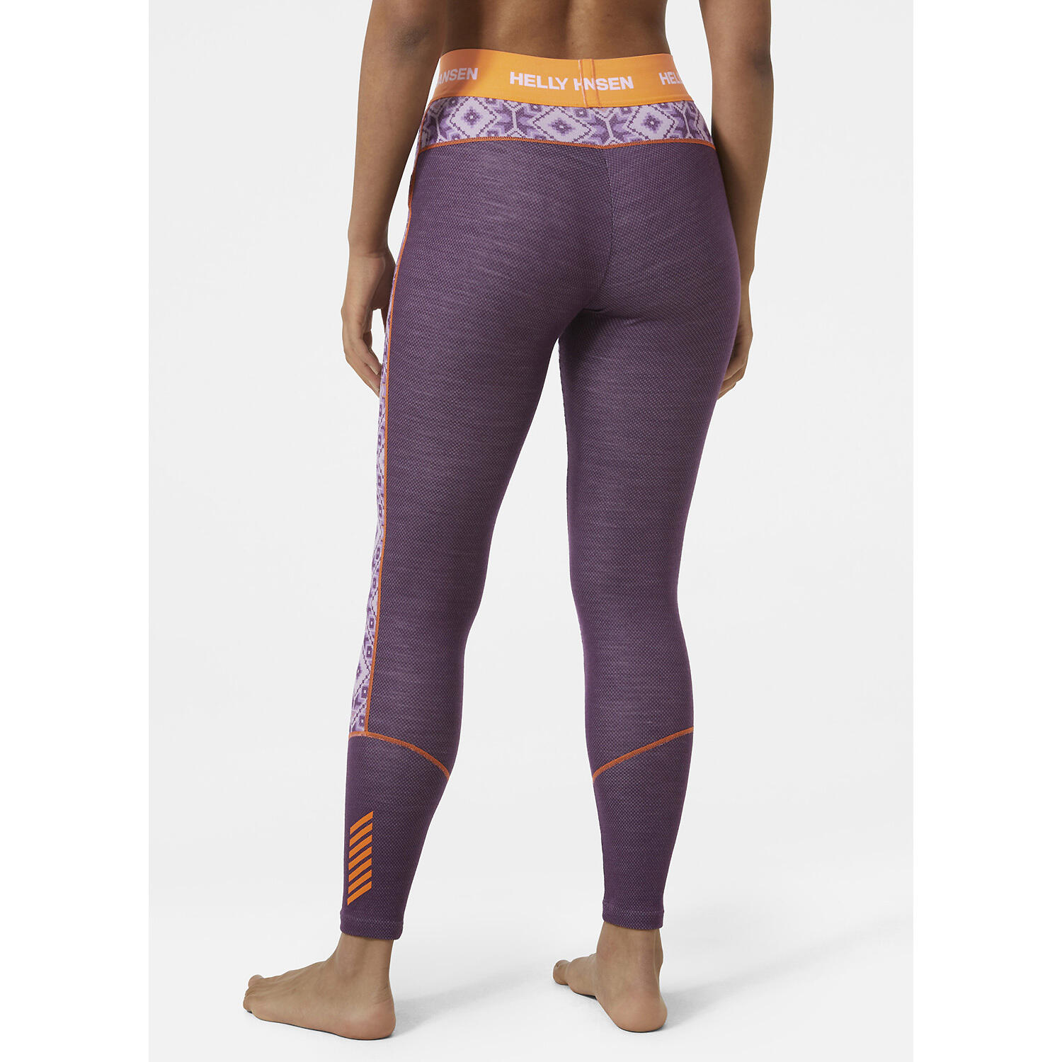 Damen Hose lang W LIFAMERINOMIDWEIGHT GRAPHIC PANT 4/6