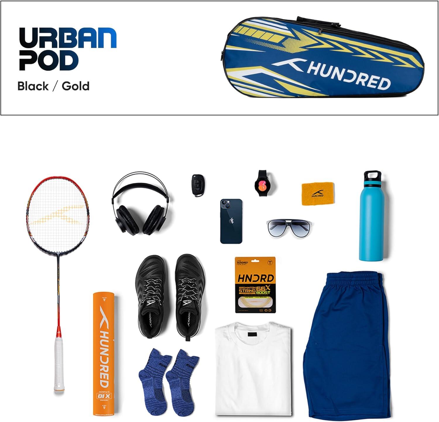 Badmintontasche - Urban Pod Groß geräumig für Schläger und Schuhe 5/5