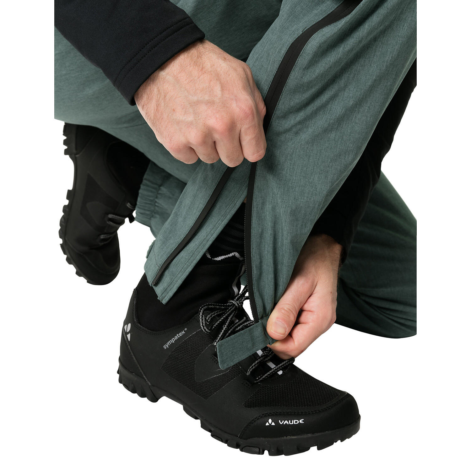 Herren Hose lang MENS YARASWARM RAIN PANTS 6/7