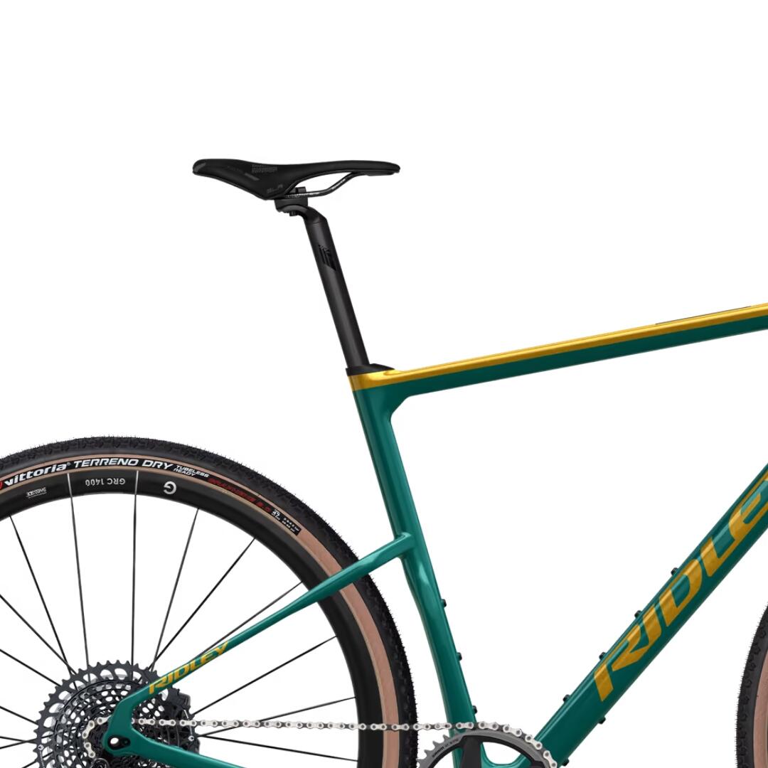 Second Life - Vélo gravel Ridley Kanzo Adventure Force XPLR 12v,L, vert 3/6