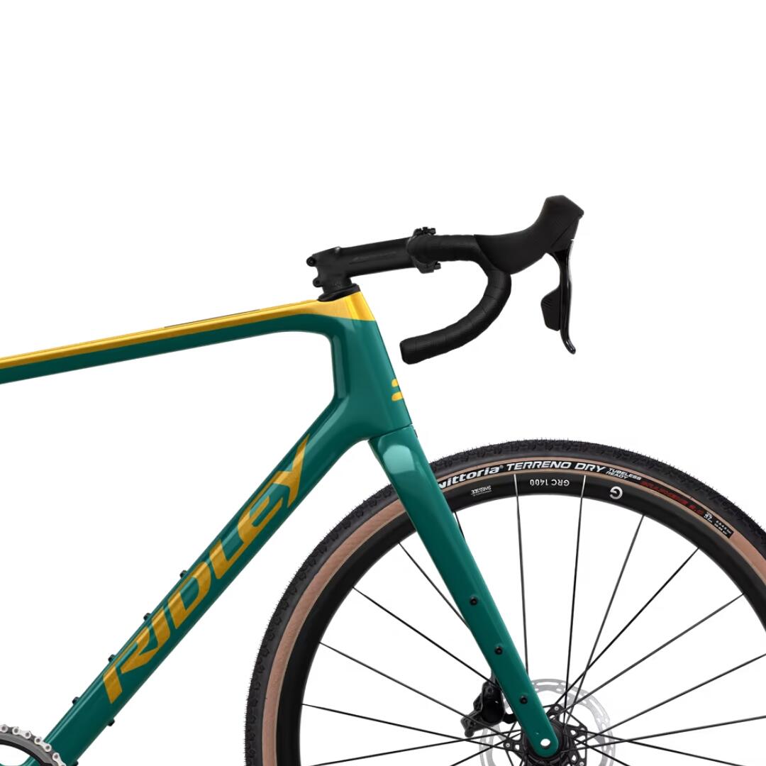 Second Life - Vélo gravel Ridley Kanzo Adventure Force XPLR 12v,L, vert 2/6