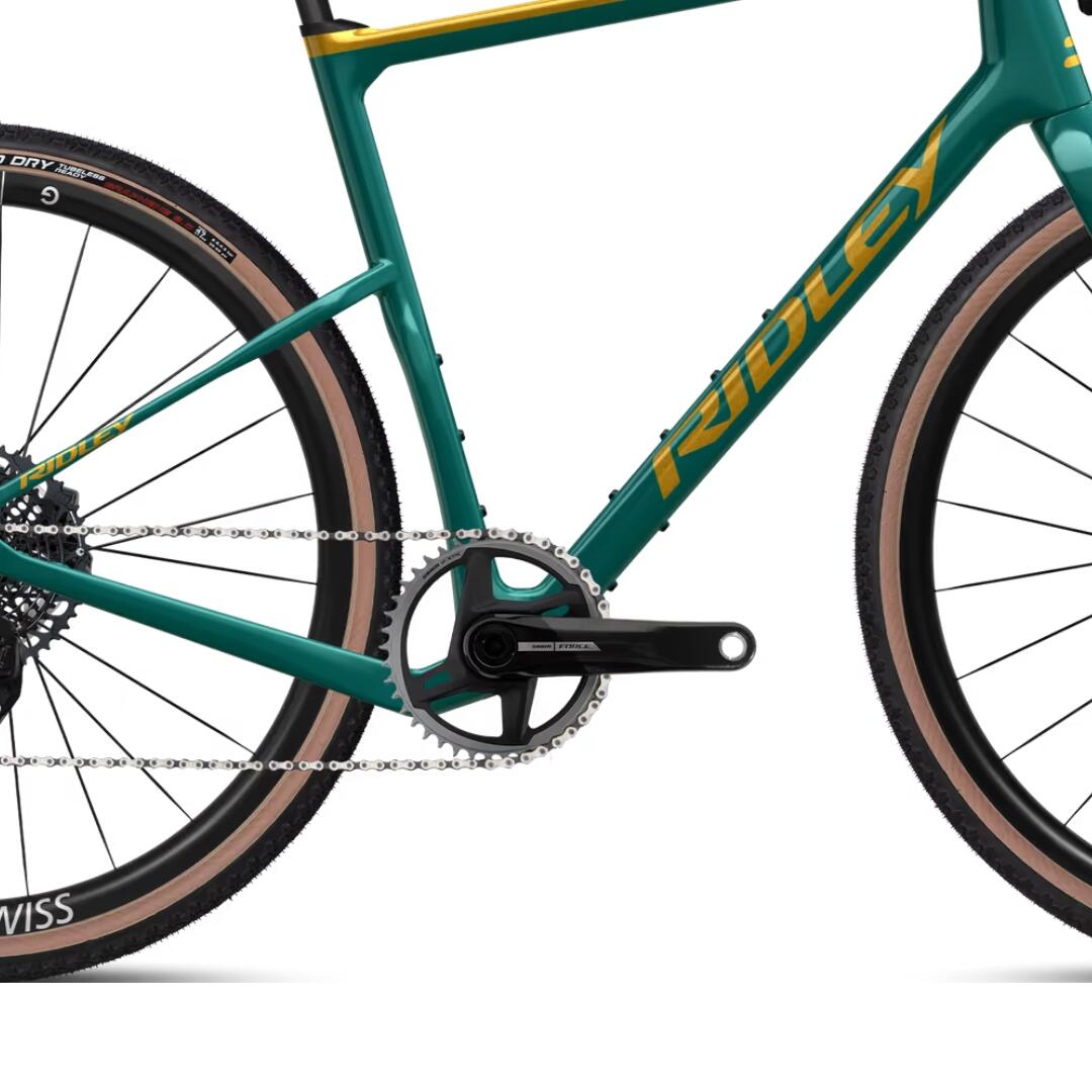 Second Life - Vélo gravel Ridley Kanzo Adventure Force XPLR 12v,L, vert 5/6