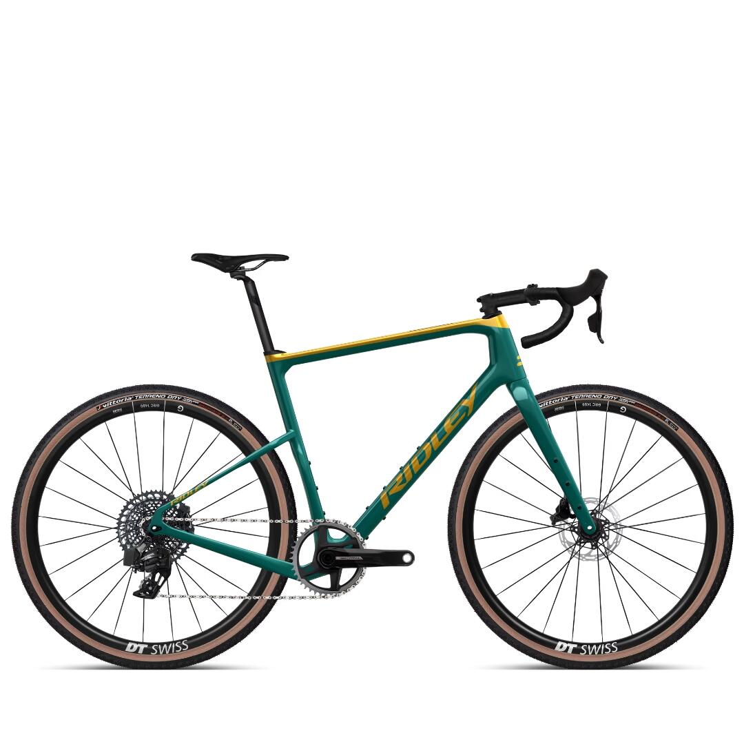 RIDLEY Second Life - Vélo gravel Ridley Kanzo Adventure Force XPLR 12v,L, vert