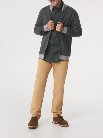 Sweat zippé Homme - LOANNGIL Vert