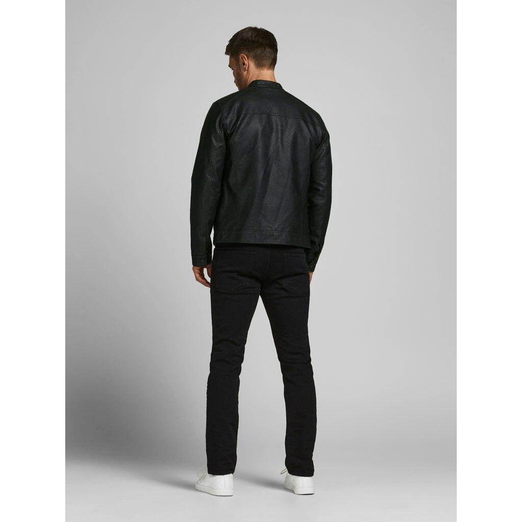 Giacca Jack & Jones Arner Leather black 3/7