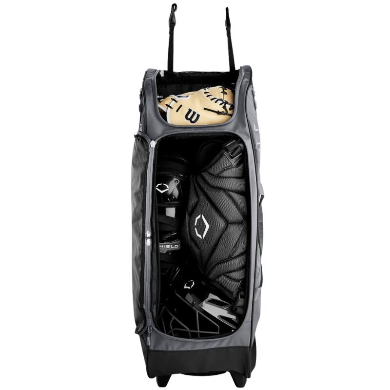 Evoshield WB575720 Takeover Wheeled Bag Color Charcoal Baseball/Softball 6/7