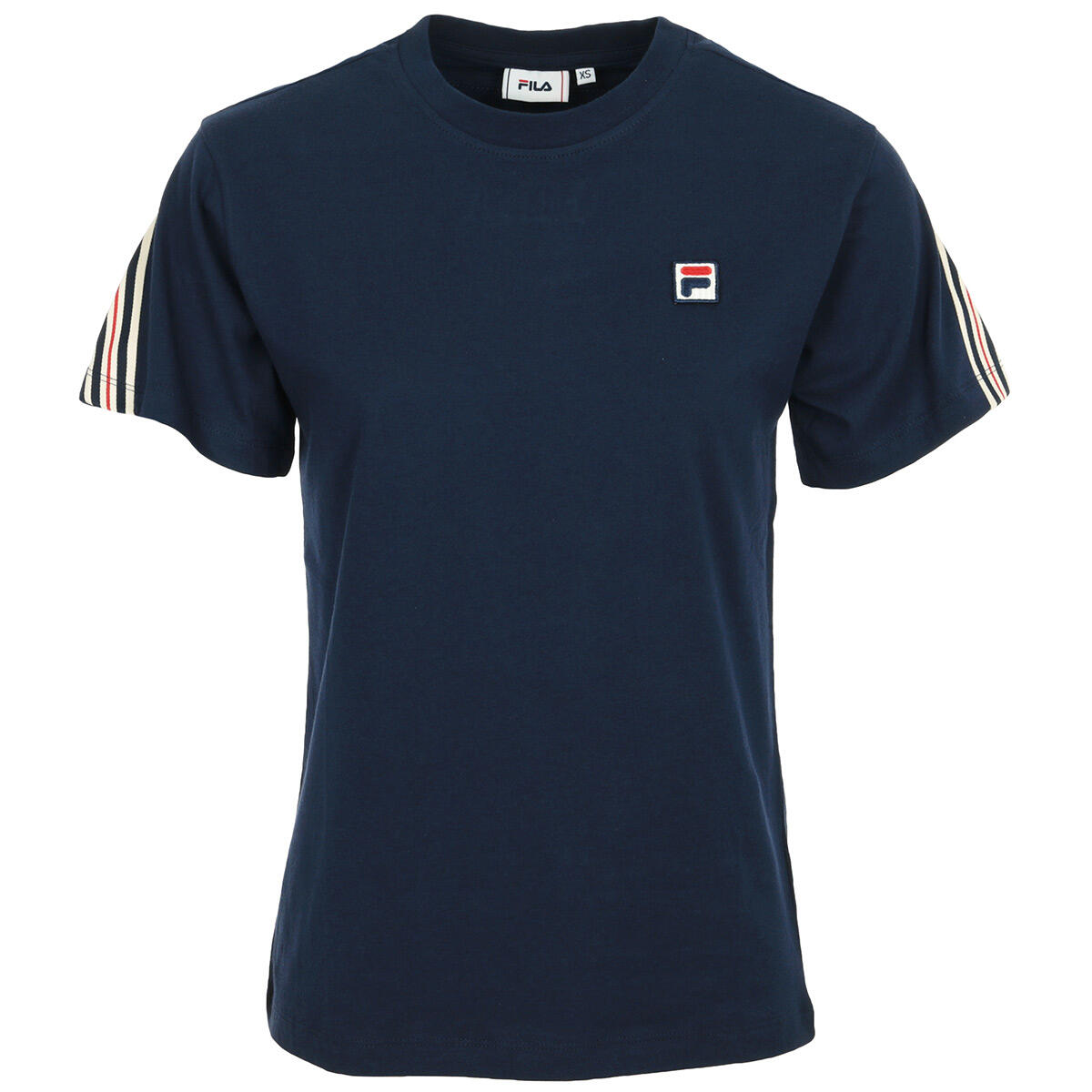 Fila - T-shirt Femme Rosalia Cropped Tee - T-shirt Manches Courtes - Bleu - Decathlon