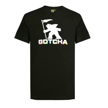 Camiseta Negra de Hombre Gotcha Fishman