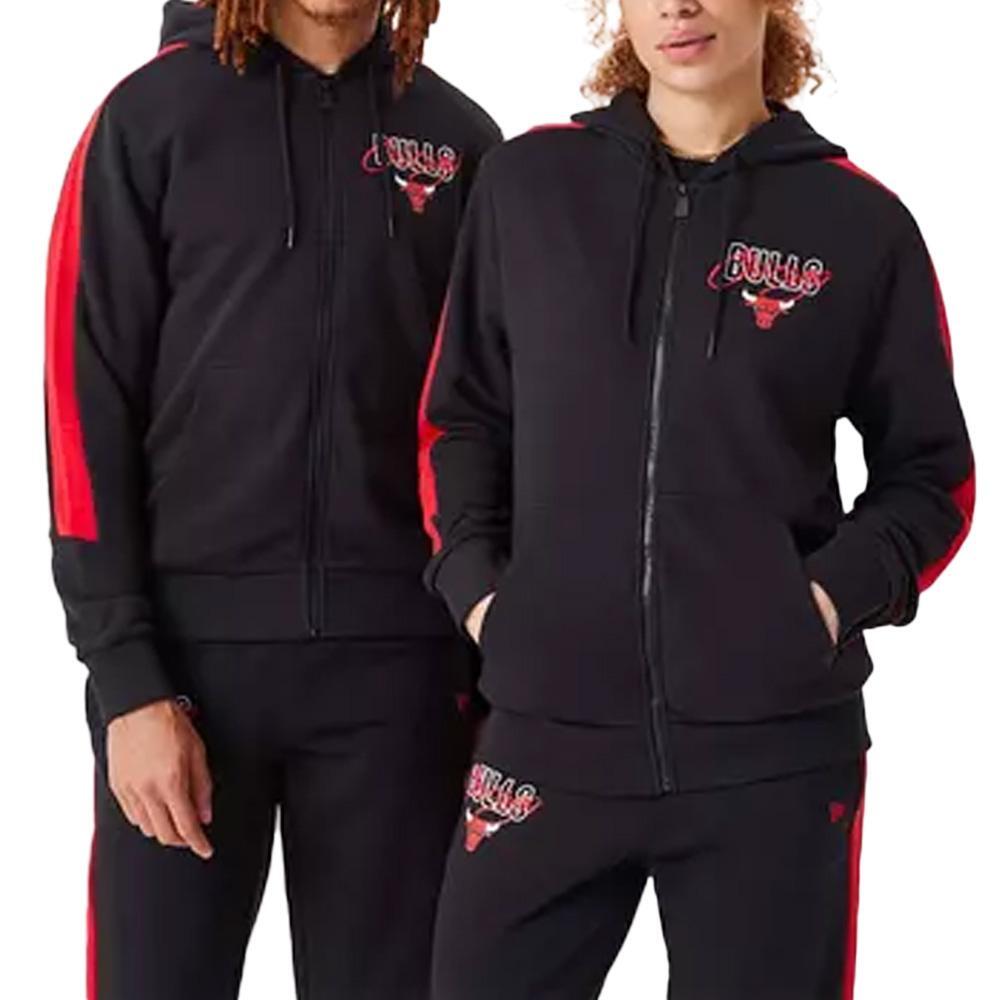 New Era Script Hoodie Schwarz/Rot Unisex 3/3