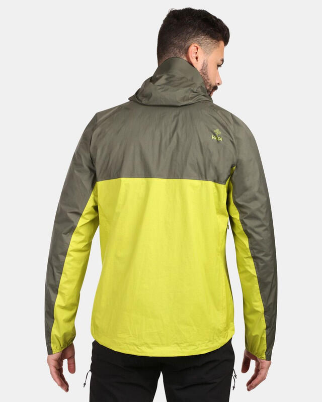 Chaqueta hardshell impermeable HURRICANE-M para hombre KILPI Verde claro 2/7