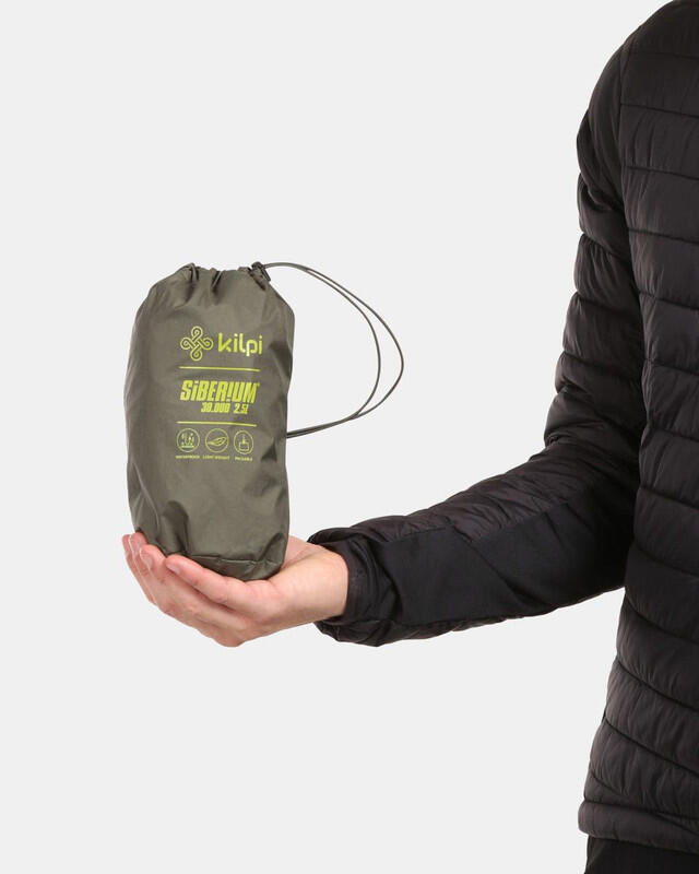 Chaqueta hardshell impermeable HURRICANE-M para hombre KILPI Verde claro 5/7