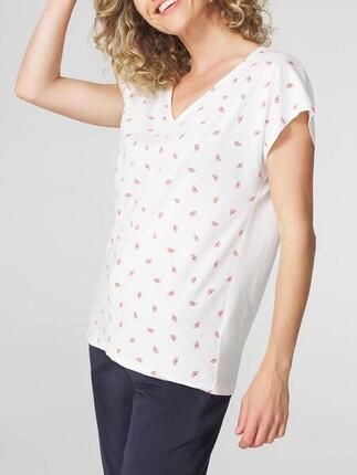 T-shirt manches courtes Femme - EDDENSAN Arctique.