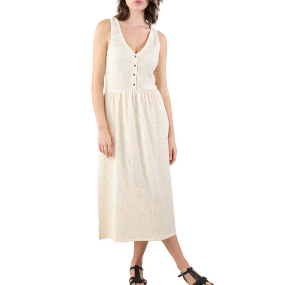 Deeluxe - Robe Ecru Femme Deeluxe Aria - Robe - Blanc - Decathlon