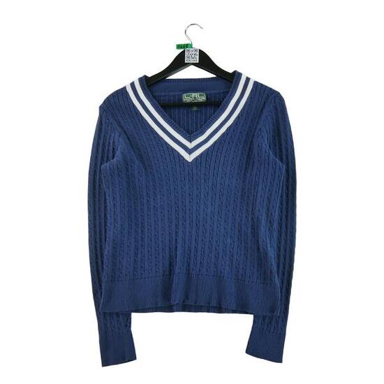 Seconda Mano - Maglione blu scuro da donna - Stato molto buono