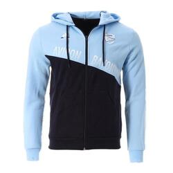 Sweat Zippé Bleu/Noir Homme Le Coq Sportif Ab Fanwear