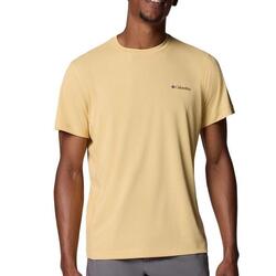 T-Shirt Jaune Homme Columbia Zero