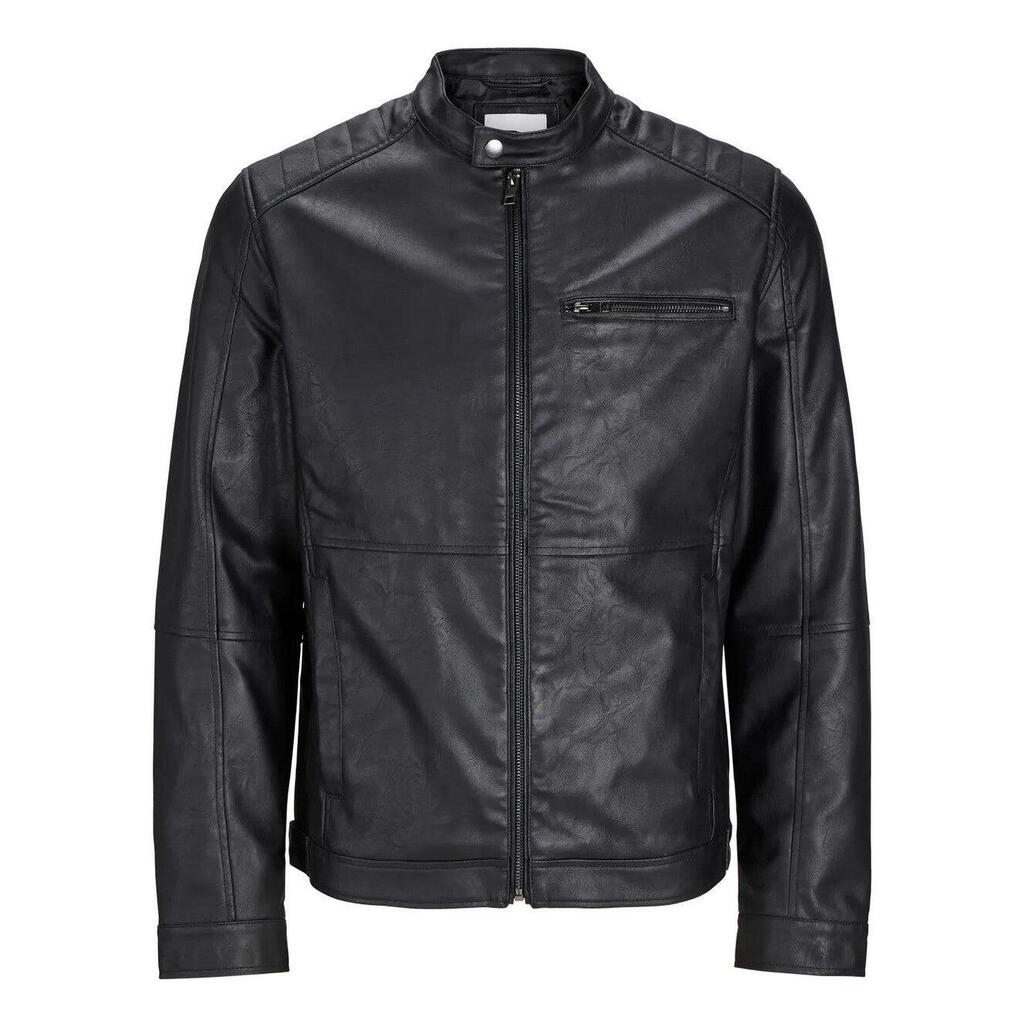 Jack &amp; Jones Dylan Biker jacket black