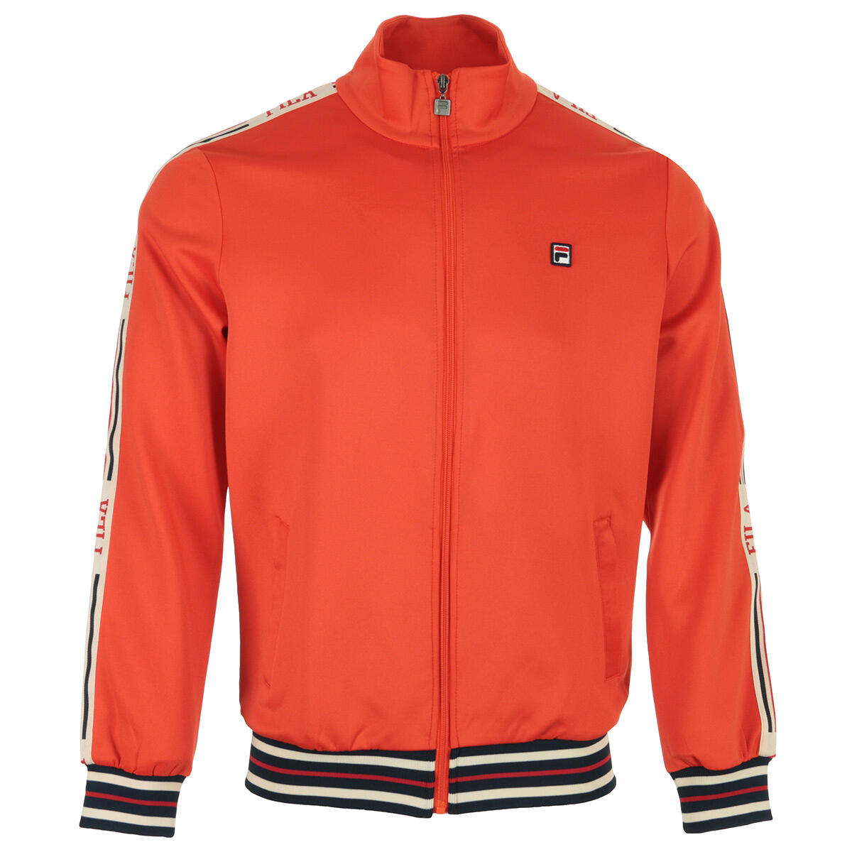 Fila - Veste Sportswear Homme Lefty Track Jacket - Veste - Orange - Decathlon