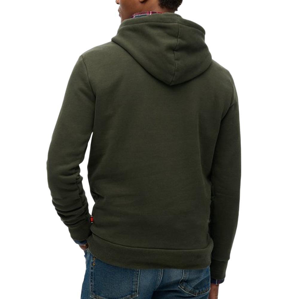 Sudadera de Hombre Superdry Workwear Verde Oliva 3/3