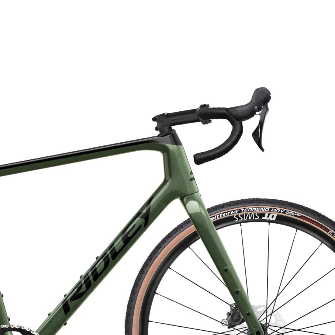 Second Life - Vélo gravel Ridley Kanzo Adventure GRX 12 vitesses, taille M, vert 3/6