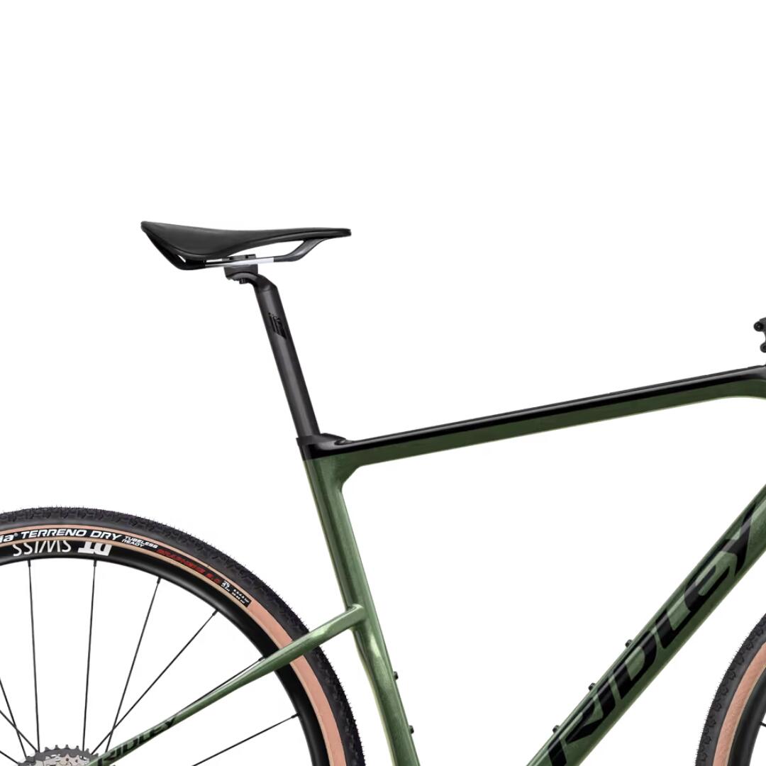 Second Life - Vélo gravel Ridley Kanzo Adventure GRX 12 vitesses, taille M, vert 4/6