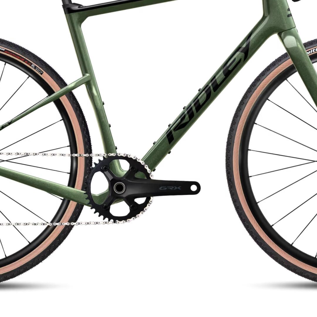 Second Life - Vélo gravel Ridley Kanzo Adventure GRX 12 vitesses, taille M, vert 6/6