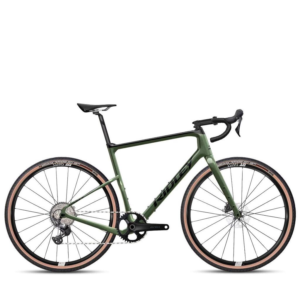 Second Life - Ridley Kanzo Adventure GRX 12-speed Size M Green Gravel Bike
