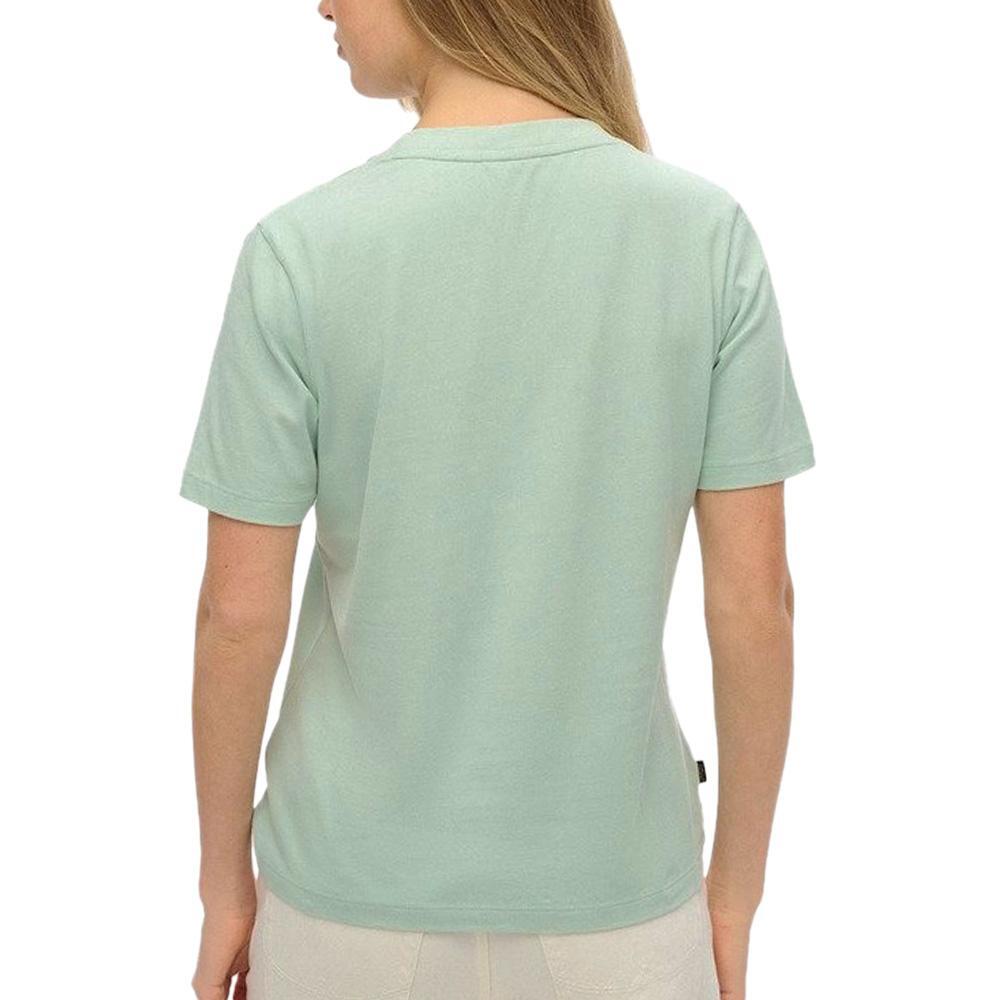 T-Shirt Vert Femme Superdry W1011644A 2/2