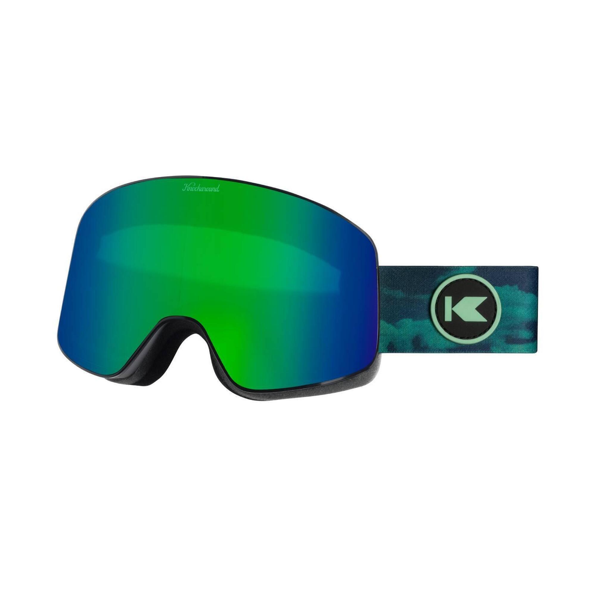 Knockaround - Masque De Ski / Snowboard Adulte Slingshots Green Machine - Masque De Ski - Taille Unique - Decathlon