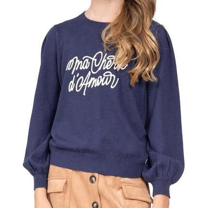 Pull Marine Fille Deeluxe Viviane
