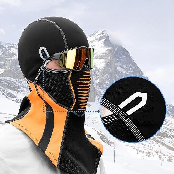 Pasamontañas térmico de forro polar con estampado ROCKBROS 2/6
