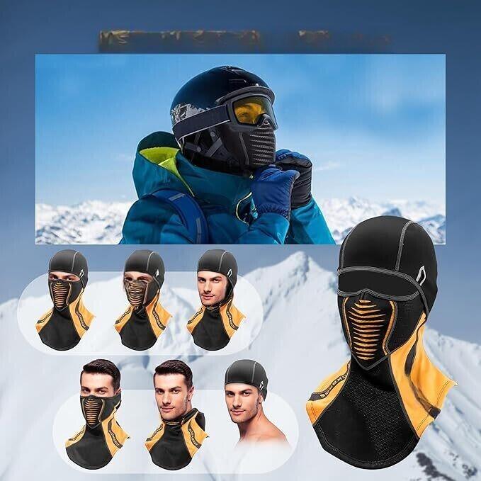 Pasamontañas térmico de forro polar con estampado ROCKBROS 5/6