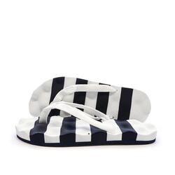 Tongs Blanches/Marines Femme TBS KIPPER