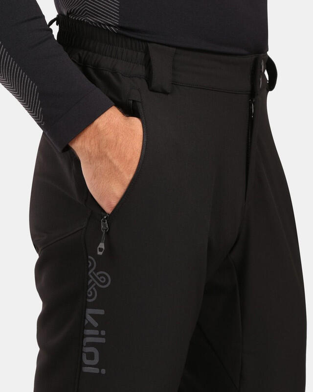 Pantalón largo senderismo NUUK-M para hombre KILPI Negro 3/6