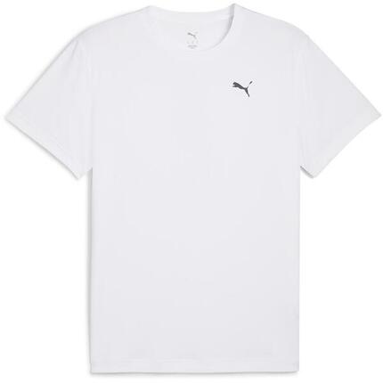 Camiseta Puma Graphics Running Faster Tee M, Blanco, Hombre