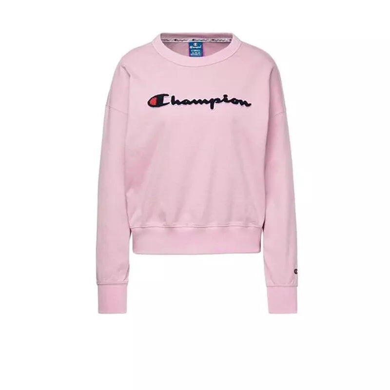 Champion - Sweat Champion Crewneck - Sweat-shirt - Rose - Decathlon