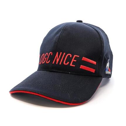 OGC Nizza Cap Schwarz Herren Le Coq Sportif Fanwear