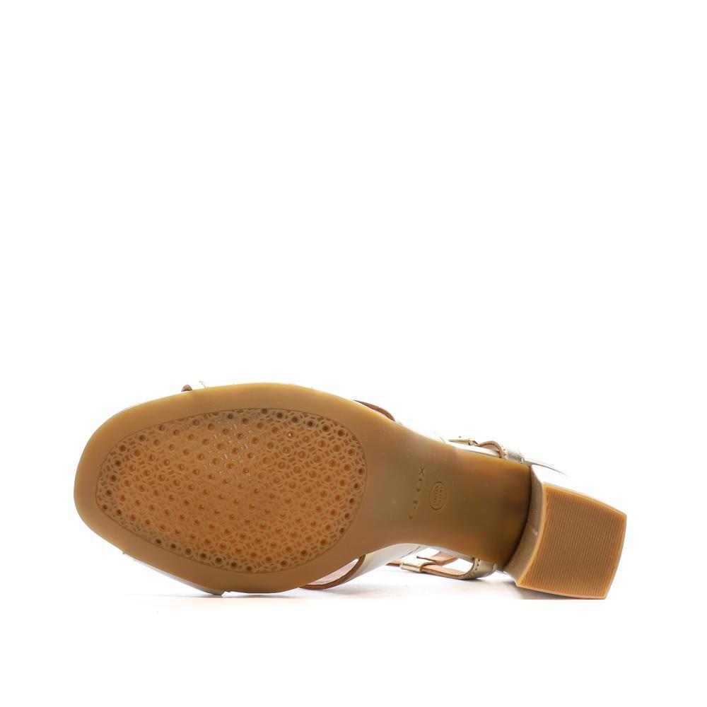 Geox Neraklia Damen Sandalen Gold 6/7