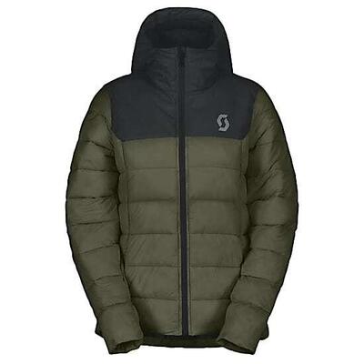 Scott insuloft warm winterjas dames zwart/groen