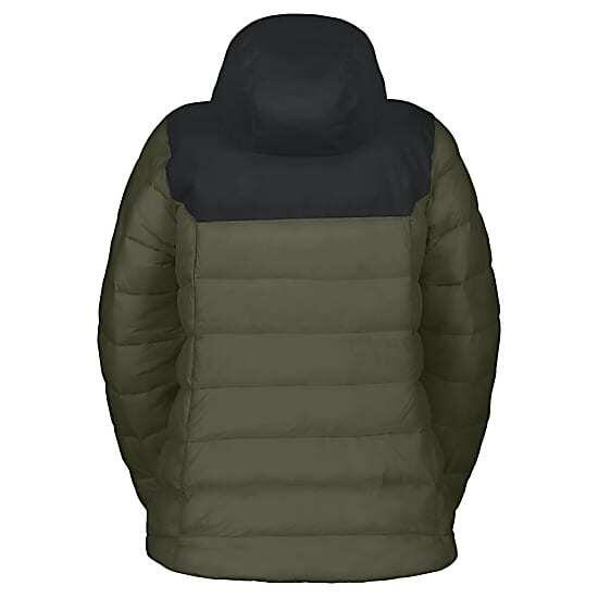Scott Insuloft Warm Winterjas Dames Zwart/Groen 2/2