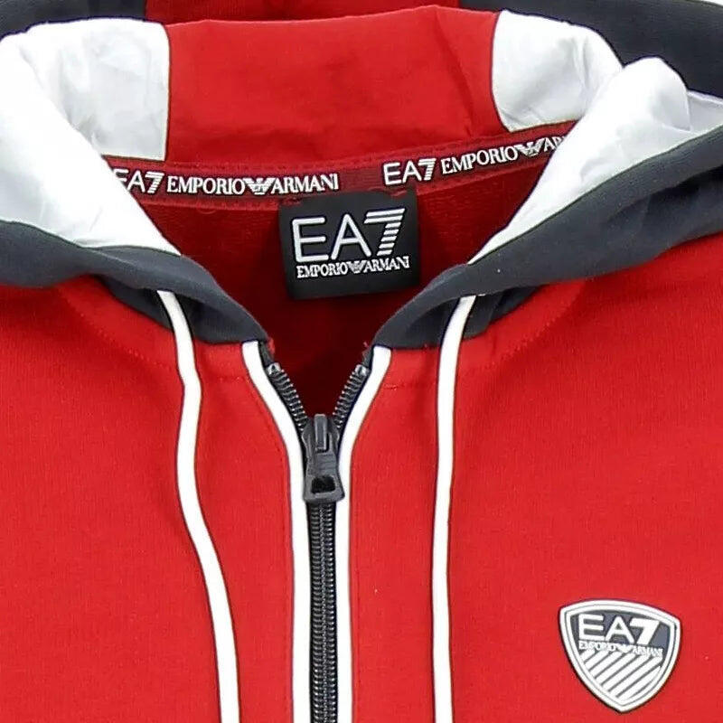 Sweat EA7 Emporio Armani SWEAT A CAPUCHE HOMME  EA7 EMPORIO ARMANI 3/3