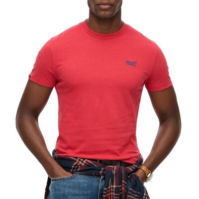 T-shirt met logo van biologische katoen superdry