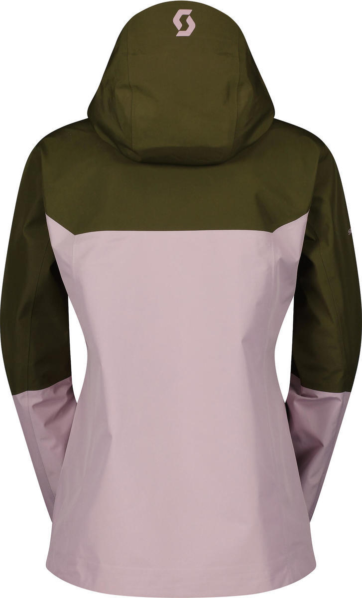 Scott Explorair Gore-Tex Hybrid Ski Jas Dames - Groen/Roze 2/2