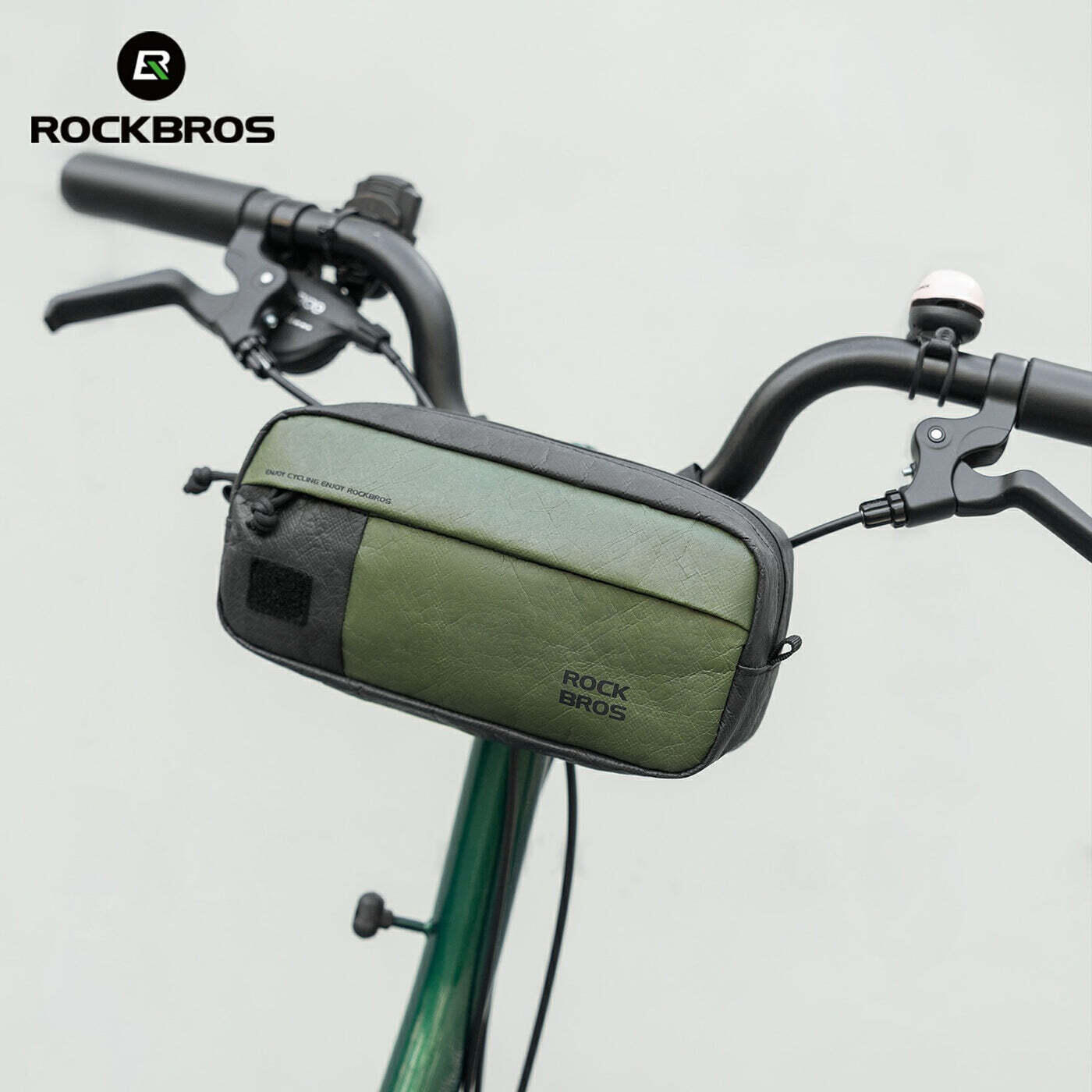 Borsa da manubrio per bicicletta ecologica da 1,5 l 2/4