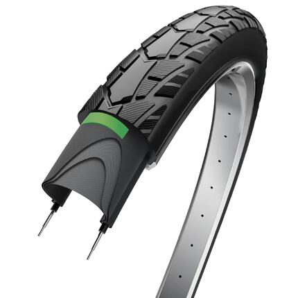 Opona Edge Performance Protect 28 x 1,60" (42-622) czarna z odblaskowym paskiem