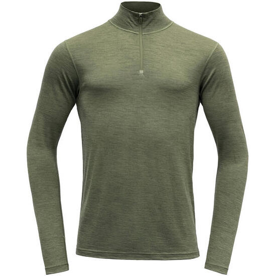 Herren Untehemd M BREEZE MERINO 150 ZIP NECK