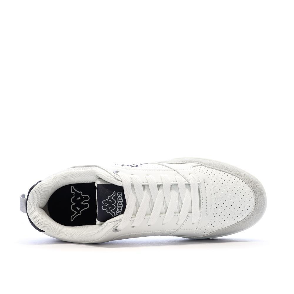 Baskets Blanches/Noires Garçon Kappa Manis 4/7