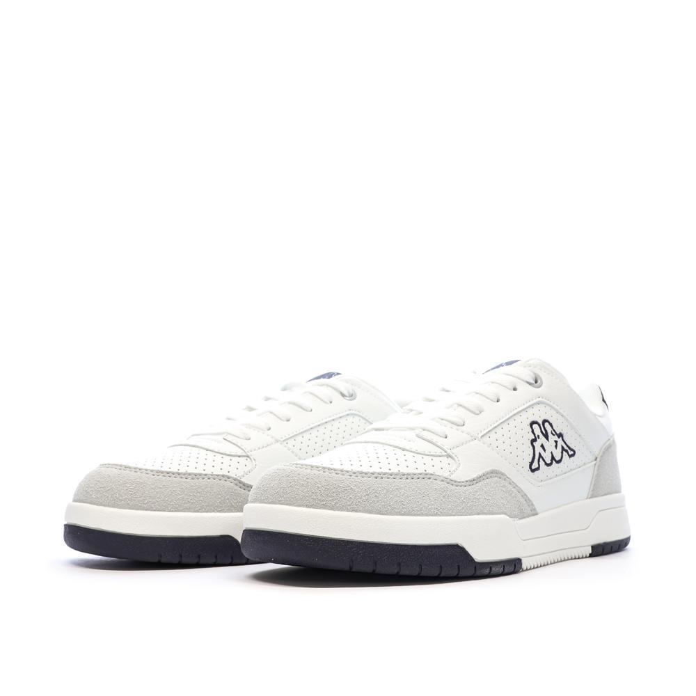 Baskets Blanches/Noires Garçon Kappa Manis 6/7