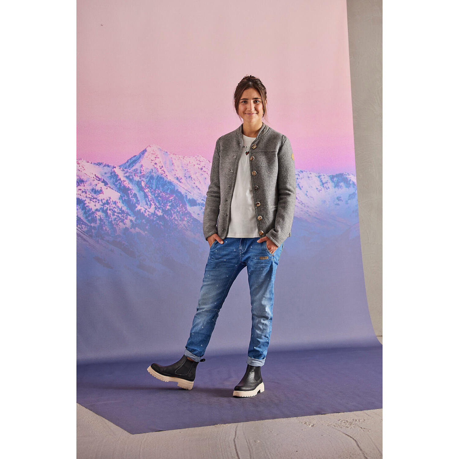 Damen Hose lang W GRITLIM. JEANS 4/7