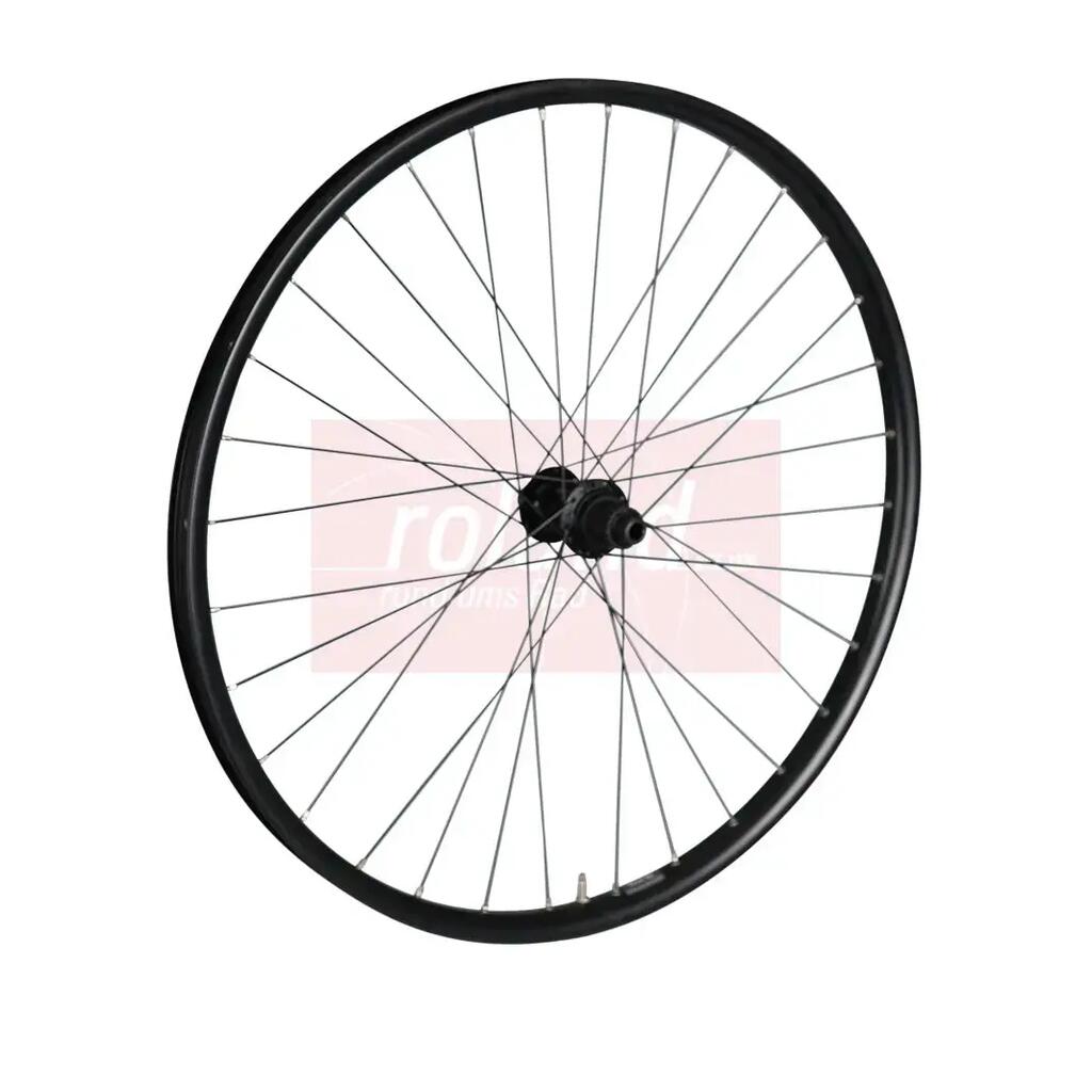 Roland 28-inch Rear Wheel RYDE RIVAL30 with Shimano Deore Hub, Black.